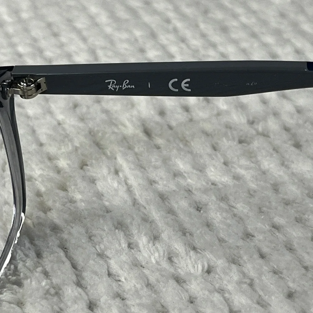 Ray-Ban Junior Kids‎ Eyeglasses RB 1586 3830 Transparent Grey Frames Only